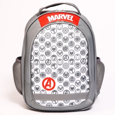 School backpack with an ergonomic back, 37x26x15 cm, Avengers-1