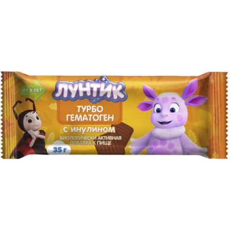 Hematogen Children's turbo with Iolin, Luntik, 35 g-2