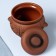 Ceramic Potioner for Cungursky baking with handles, hammering / 0.65l