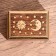 Casket "Day and Night" 9x6.5x4 cm, tree shisham