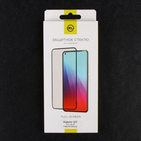 Protective glass Mobility, for Xiaomi 12t, full glue, black-4