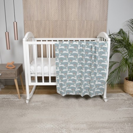 Fleet blanket "Ushastiki", size 100x118 cm