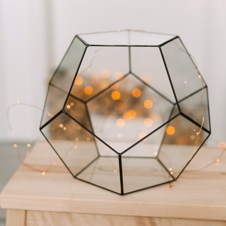 Florarium "Ball" Small (Switch Silver)-1