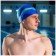 Hat of swimming adult Onlytop Swim, fabric, girth 54-60 cm