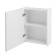 Bathroom mirror "Classic 50" white, 50 x 19 x 70 cm