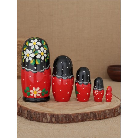 Matryoshka "Karavay" 5 puppet-1