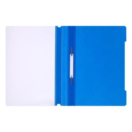 Calligrata, A4, 120 μm folder, blue, transparent top, mix-1