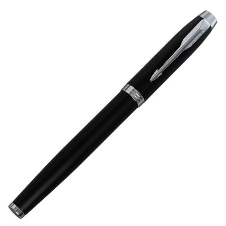 Fright pen Parker IM Essential F319 Matte Black CT 0.8 mm, stainless steel case, blue ink-1