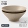 Saladniki Magistro Jarwah Lausanne, 700 ml, 17.5 × 7.3 cm, set 2 pcs, porcelain, beige