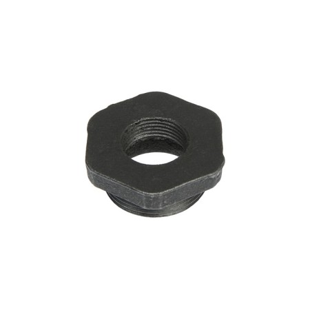 Traffic jam for a cast -iron radiator, passing, left, 1/2 "