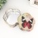 Casket Metal Flower "Butterfly. Retro" 5x12.5x12 cm