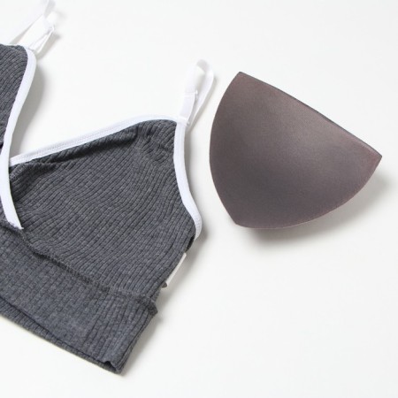 Female set (top, panties) dark gray color, size 42-44-9