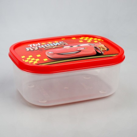Lunch box, rectangular, 500 ml "You are the best", cars-3