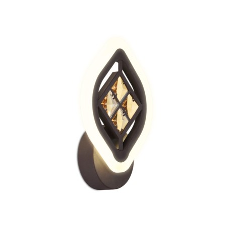 LED LED wall-mounted with crystal Ambrella Light, Ice, FA278, LED, 12 W, 900LUM, 3000-6400K, Coffee color