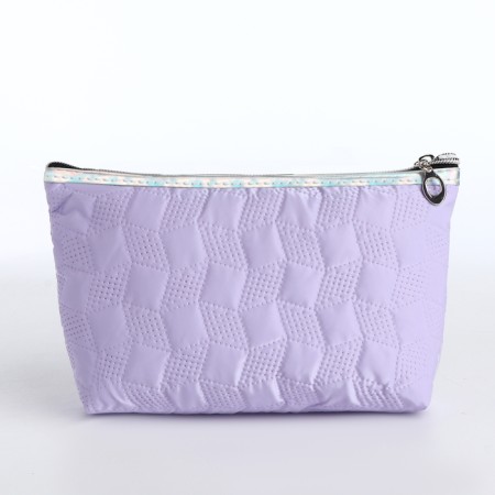 Lightning cosmetic bag, lilac color-1