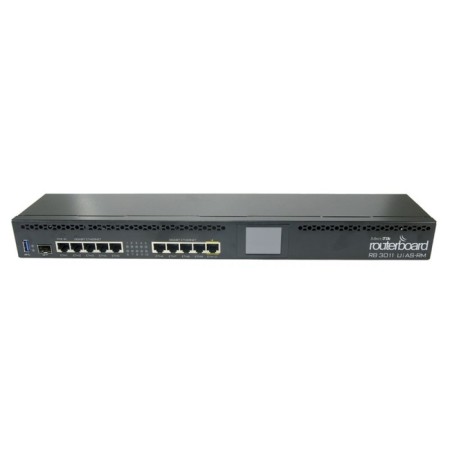 Roter Mikrotik RB3011uias-RM 10/100/1000Base-TX/SFP black