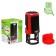 Equipment for round printing Automatic Trodat Printy 4630, diameter 30 mm, with a lid, red body red