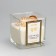 Aromatic candle in a glass "Soy Wax", orange and flower