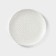 Ceramic dining "airiness", d = 25.5 cm, white color