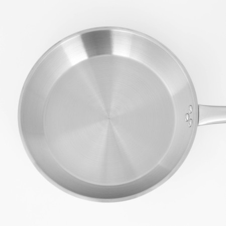 Hanna Knövell stainless steel pan, d = 28 cm, h = 5.5 cm, wall thickness 0.6 mm, handle length 25 cm, induction-8