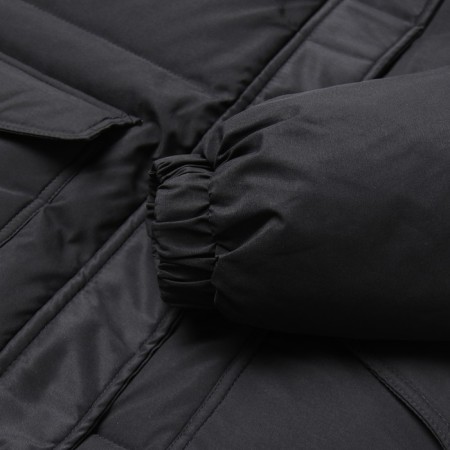 Women's winter jacket, black color, size 50-2