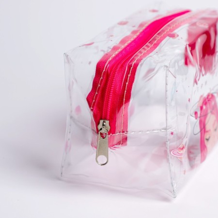 Cosmetic Penal from the transparent PVC "Cosmos inside you", 14x8 cm-1