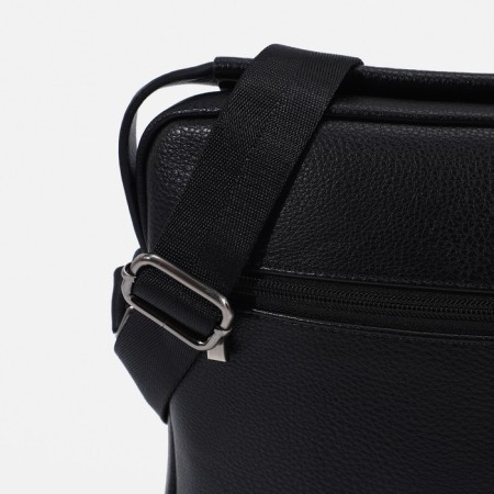 Male bag, black color-4