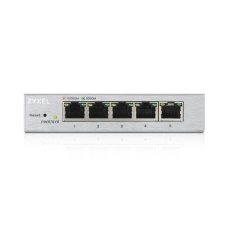 Zyxel GS1200-5-EU0101F switch, controlled, 5x10/100/1000base-T