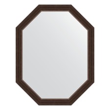 Mirror in the baguette frame, rosewood 62 mm, 71x91 cm