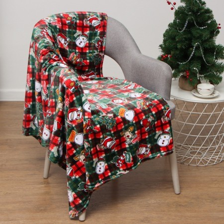 Adele Holy Christmas 100x140cm, Velsoft 280g/m, PE 100%