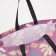 Household bag without fastening, purple color