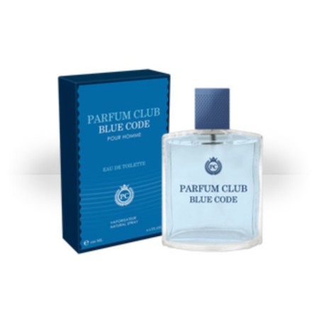 Men's toilet water Parfum Club Blue Code, 100 ml (based on Blue Label (Givenchy)-3