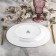 Porcelain dining porcelain Wilmax Stella Pro, D = 28 cm, white color
