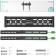 Black Black 32 "-55" Max.57kg, wall-mounted bracket