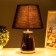 E14 table lamp E14 40W black and gold 24x24x36 cm Risalux