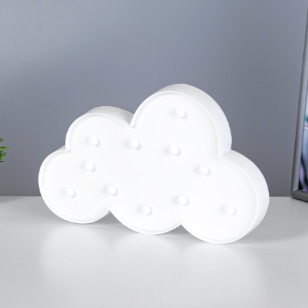 Night "Cloud" 11XLED batteries 2HAA MIX 29x3x18 cm Risalux-1