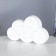 Night "Cloud" 11XLED batteries 2HAA MIX 29x3x18 cm Risalux