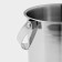 A stainless steel ice bucket, 1.3 l, 14.5 × 12.5 cm
