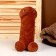 Soft toy, 30 cm, brown color