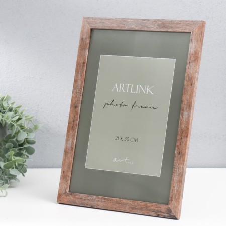 Photo frame MDF "Leon" 21x30 cm, brown-2