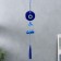 Wind music Metal "Eye" from the evil eye 3 bells 57x9.5 cm