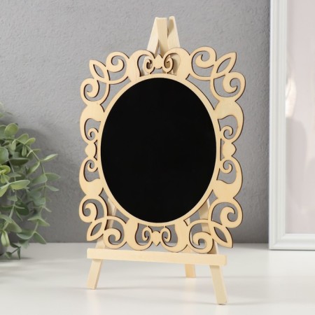 Souvenir tree "Calling board on the easel - round oval" 1.8x20x28 cm-2