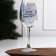 A glass for the wine "Walk the Slalian Empress", a neckline, 350 ml