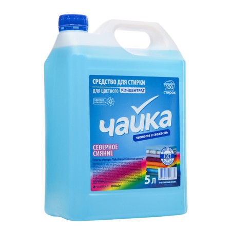 Gel for washing Seagull "Northern Lights" for colored fabrics, 5 liters
