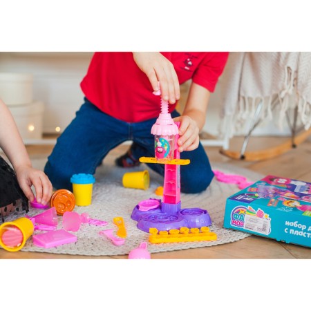 Set for playing with plasticine "Factory of ice cream"-4