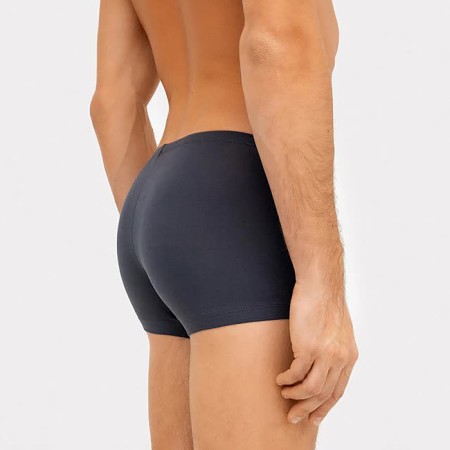 Set of men's panties boxers (2 pcs), graphite/black color, size 52 (xl)-1