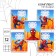 A set of notebooks 10 pieces, 12 sheets, in a cage, cover coated cardboard, spider-man