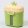 Container for storage of baby food "Crown", 360 gr., Green color