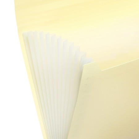 Folder Carder Calligrata watercolor 13 department. A4 plastic 0.7mm vanilla, black resident-4
