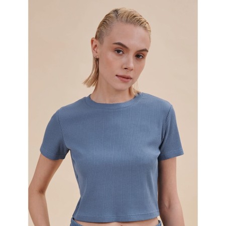 Top female, size m, jeans color